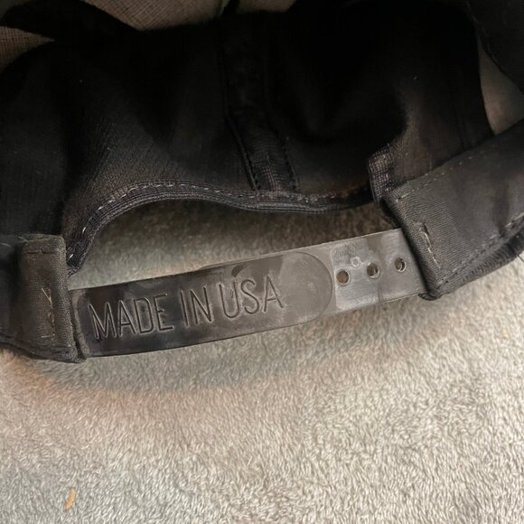 Vintage Ross Island Premix Corduroy Rope Hat Portland Oregon Made in USA Snap - Picture 7 of 7